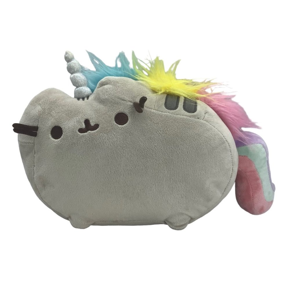 Pusheen Unicorn Pusheenicorn Rainbow Plush Stuffed Animal Toy‎ 12.5" Kawaii
